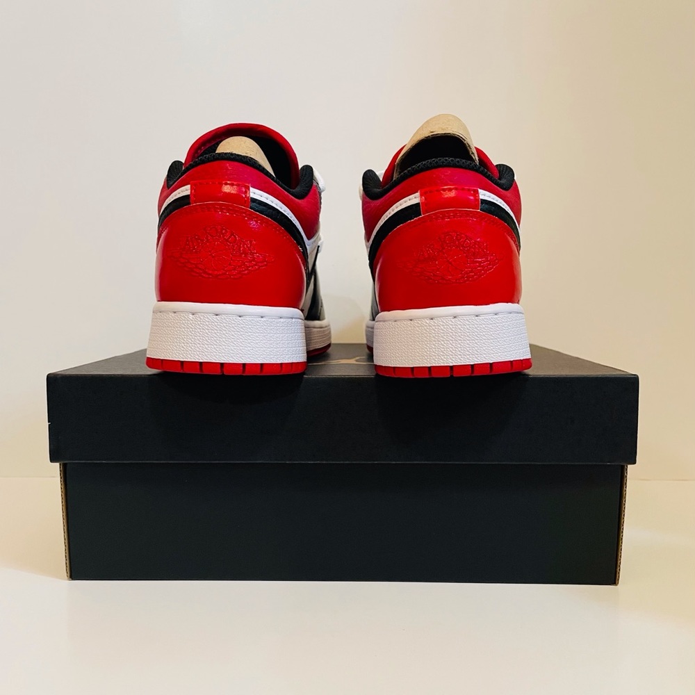 Nike Air Jordan 1 Low Retro 5.5 Youth or 7 Women - Picture 6 of 8